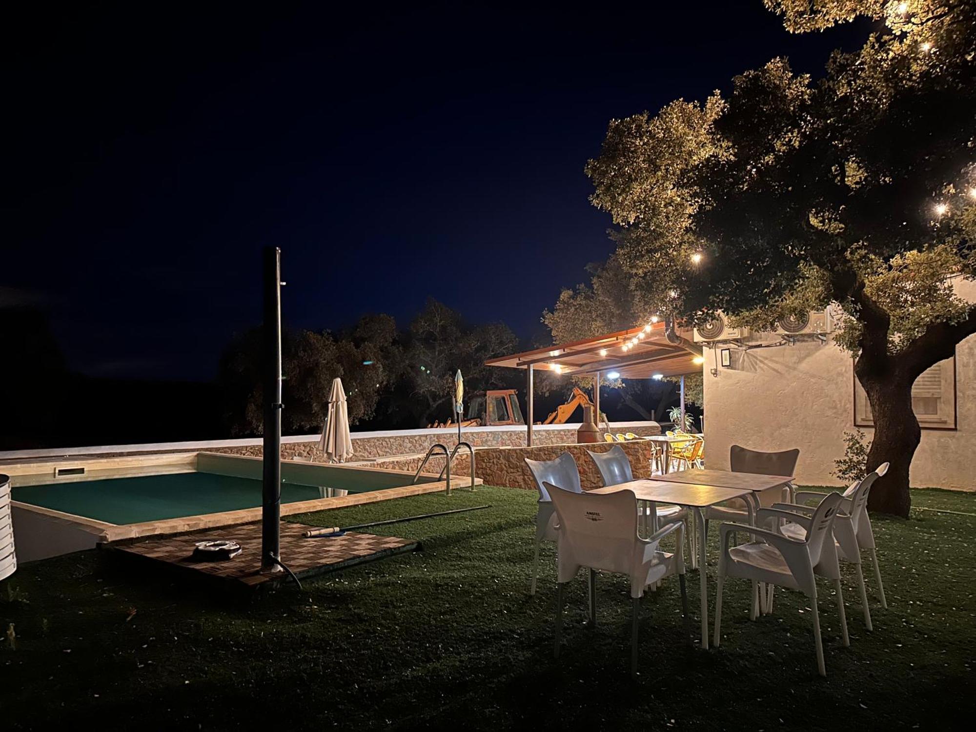 Casa Rural Quejigo Con Piscina Santa Olalla del Cala Luaran gambar
